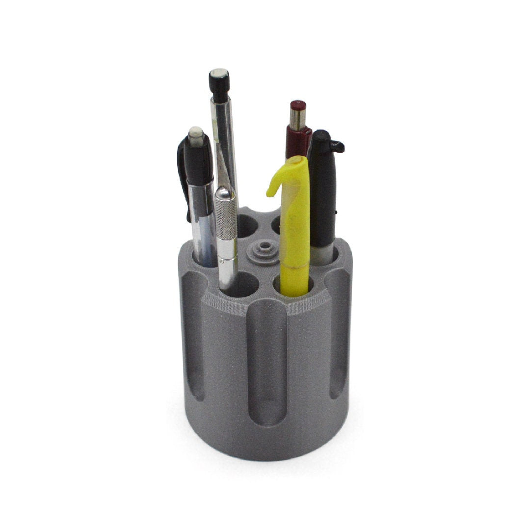 Revolver Pen Holder Cup