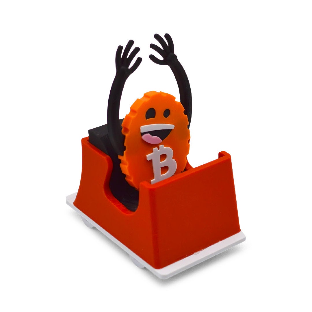 Bitcoin Rollercoaster Meme Desk Toy