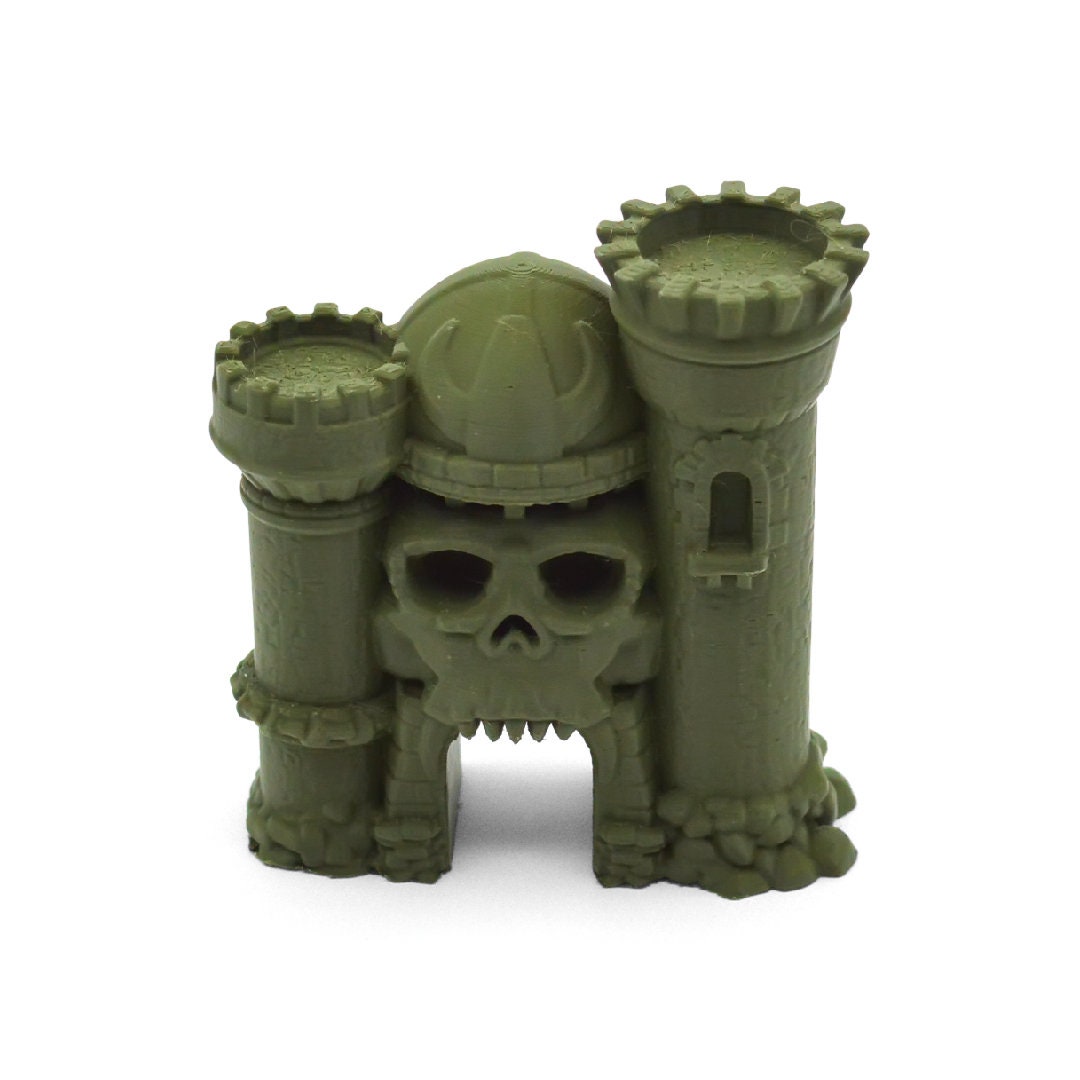 Skull Castle Fish Tank Decoration