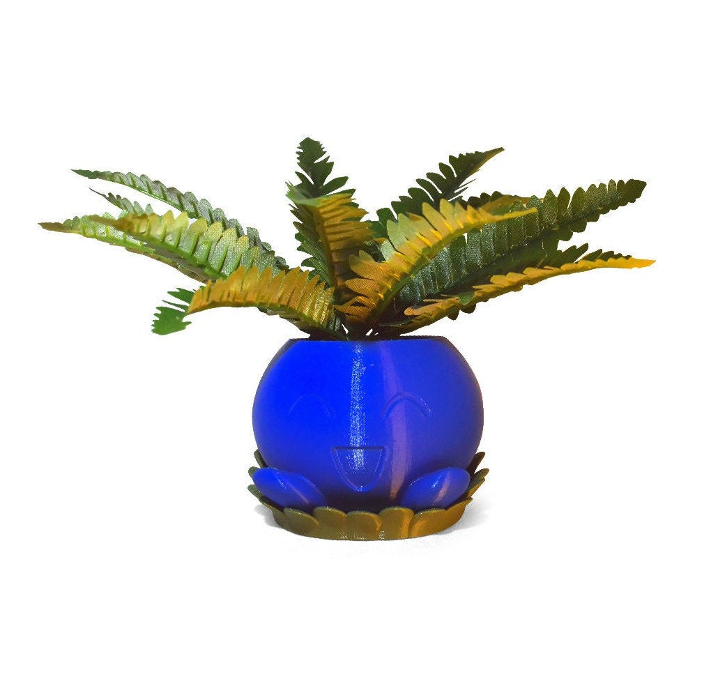 Oddish Planter Pot w/ Drip Tray