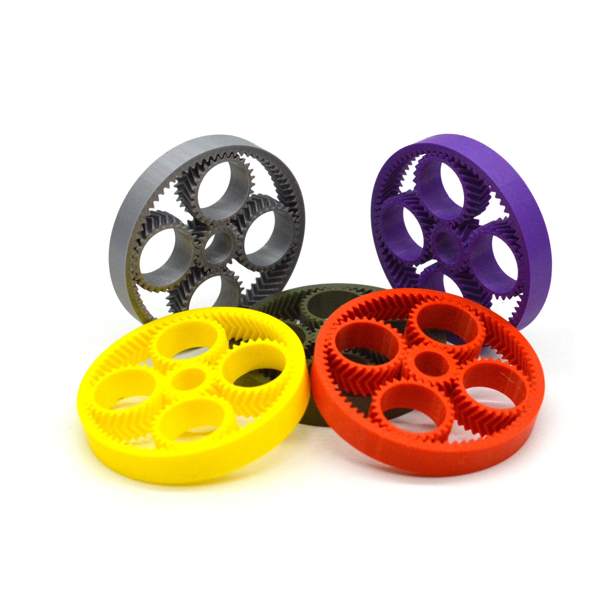 Fidget Spinner Gear Toy - 3D Printed Fun Toy for Kids and Adults