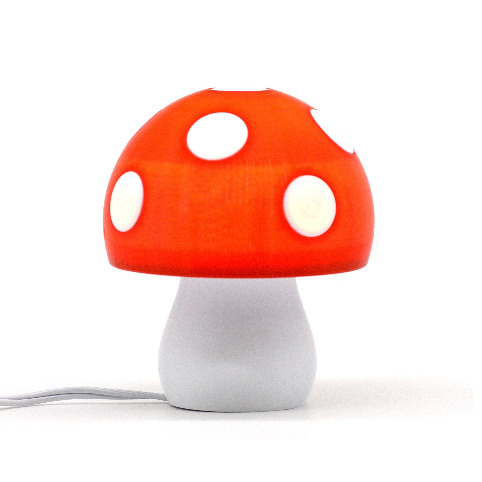 Mushroom Lamp - 3D Printed Mushroom themed Trippy Light for Bedroom or Offic